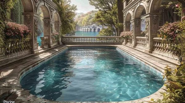 Découvrez la magie de la piscine courrej